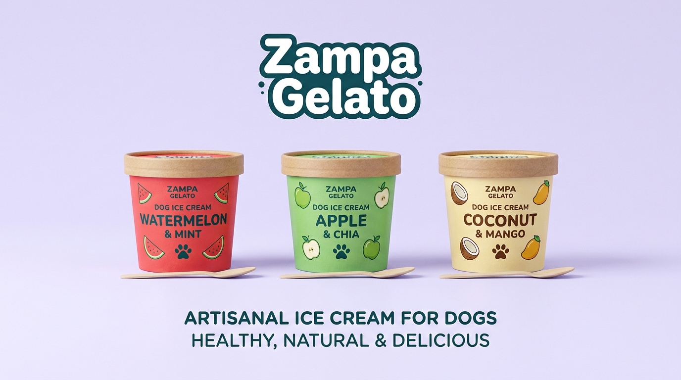 Web de Zampa Gelato — diseñada y desarrollada por Maco&Co
